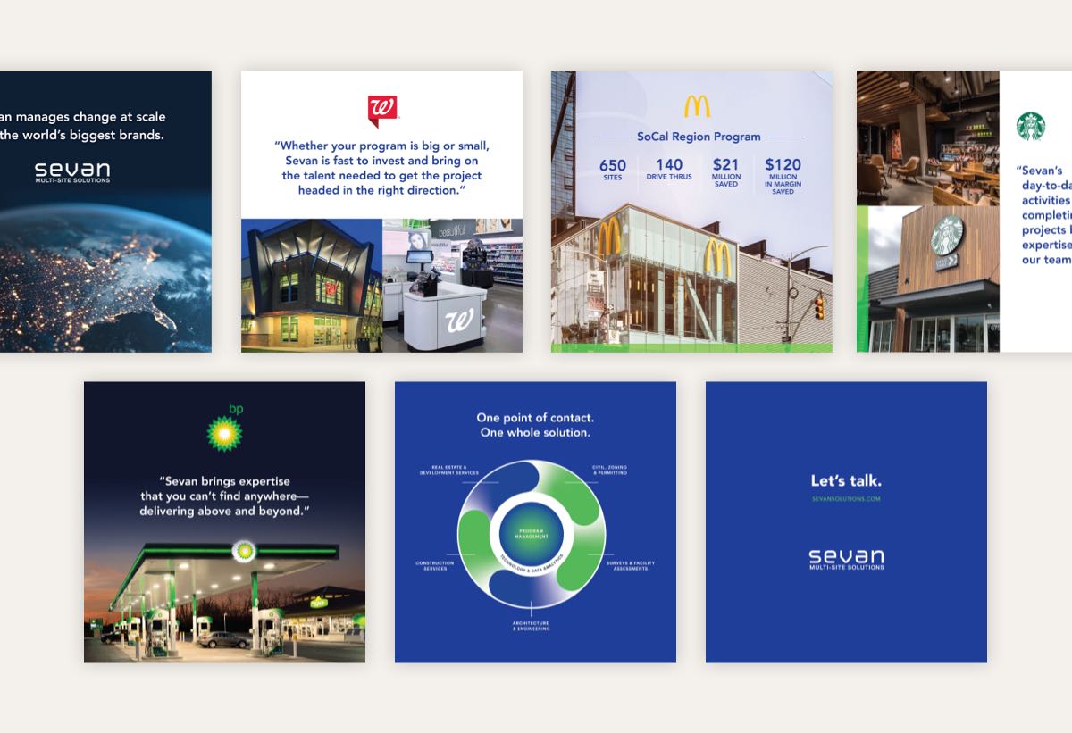 Sevan Multi-Site Solutions brochure pages