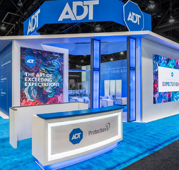 ADT Commercial - GSX Booth Graphics and Event Collateral